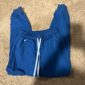 Figs Royal Blue Jogger Pants